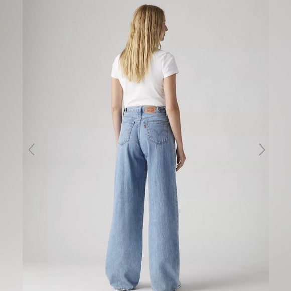 NWOT Levi's Cinch Baggy Medium Wash Jeans Size 28 - Picture 7 of 10